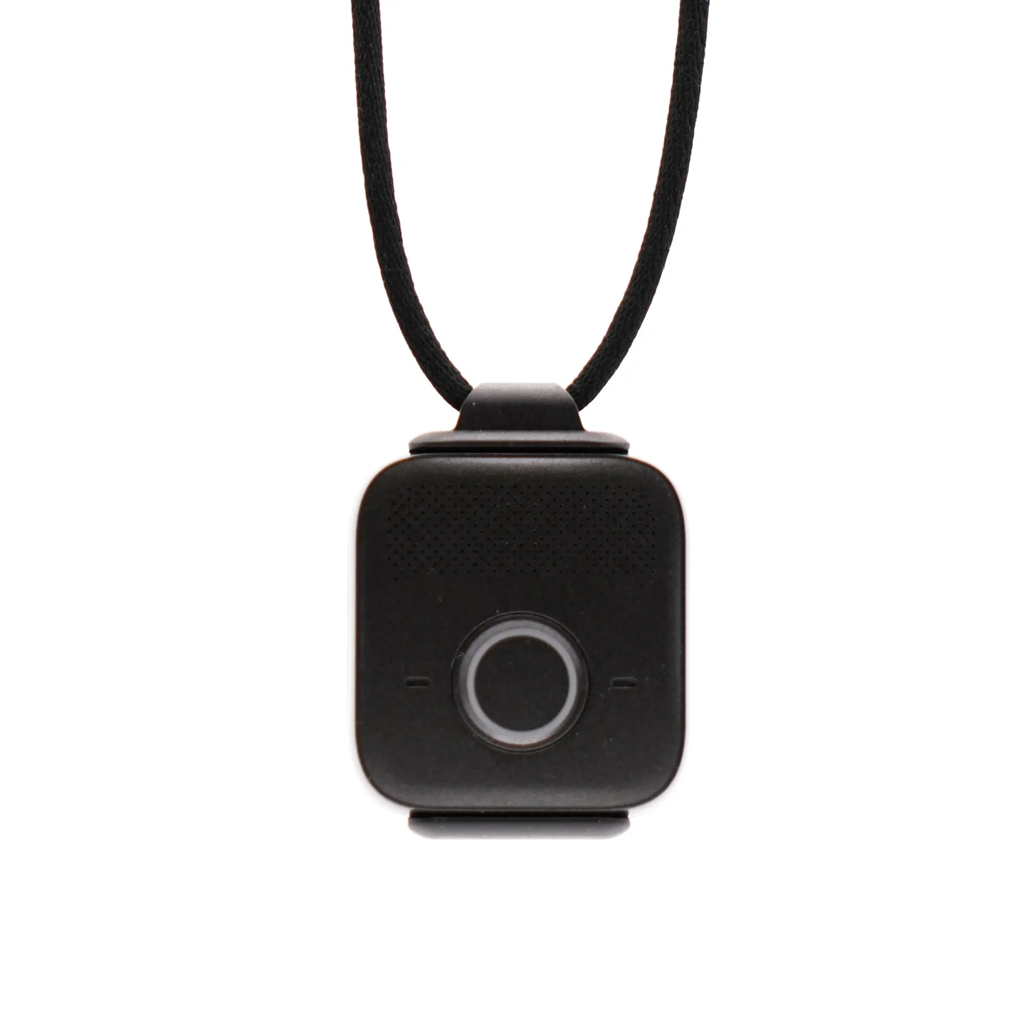 Belle W on a lanyard